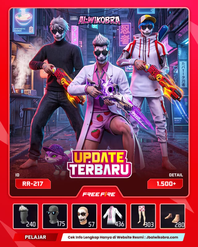 FREE FIRE RR217 — Free Fire — Pelajar