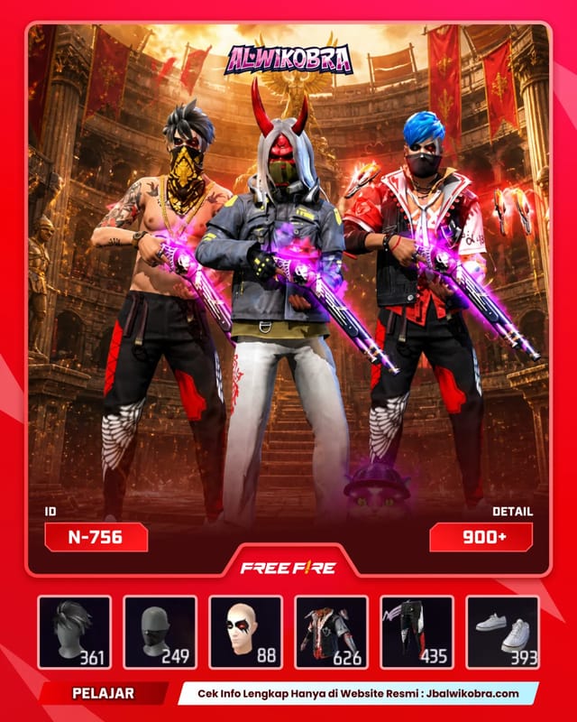 FREE FIRE N756 — Free Fire — Pelajar