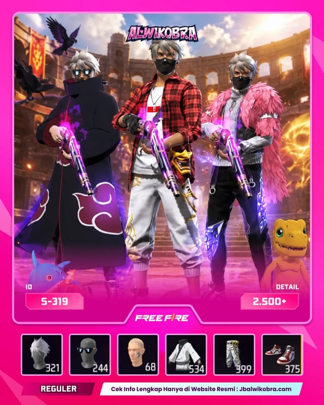 FREE FIRE S319 — Free Fire — Reguler