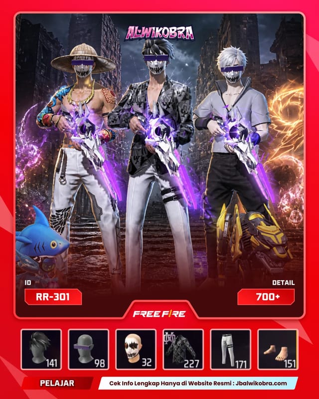 FREE FIRE RR301 — Free Fire — Pelajar