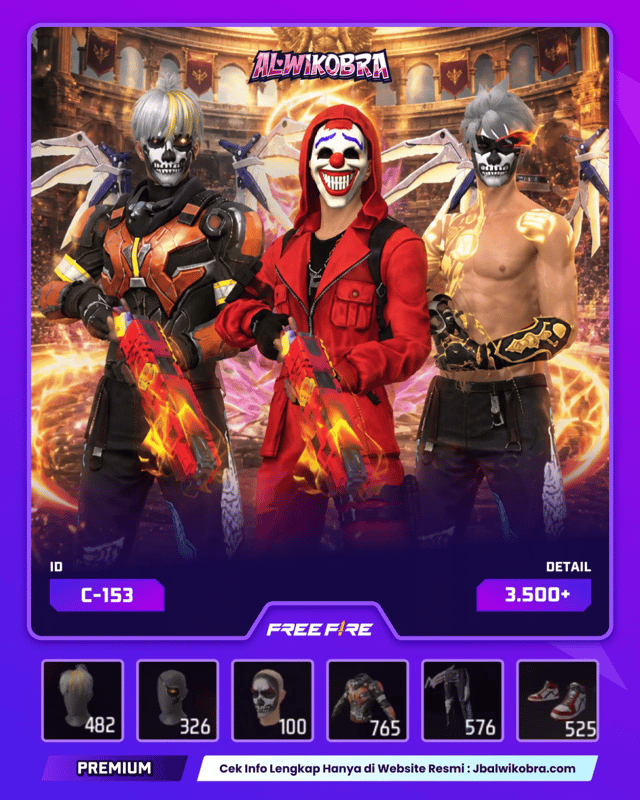 FREE FIRE C153 — Free Fire — Reguler