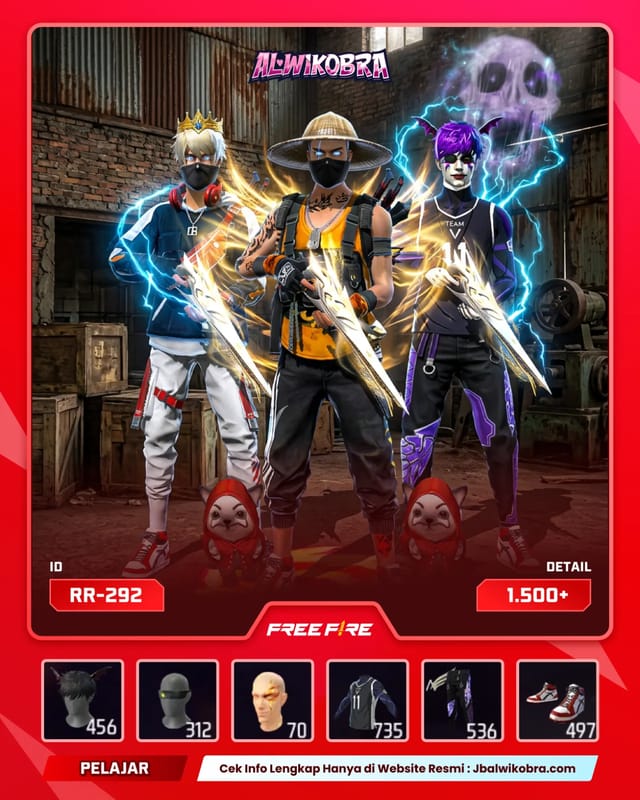 FREE FIRE RR292 — Free Fire — Pelajar