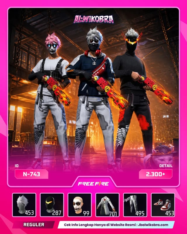 FREE FIRE N743 — Free Fire — Reguler