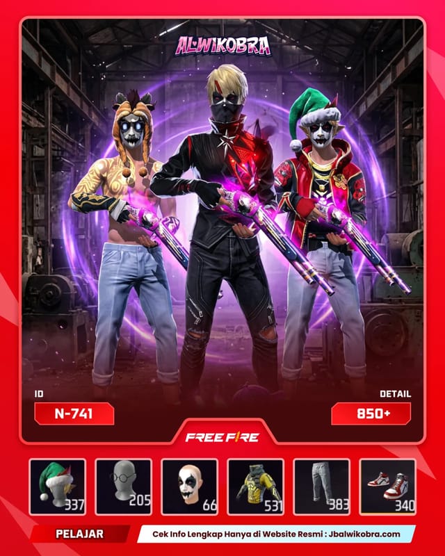 FREE FIRE N741 — Free Fire — Pelajar