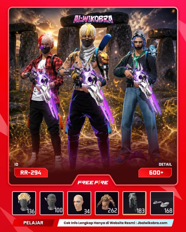 FREE FIRE RR294 — Free Fire — Pelajar