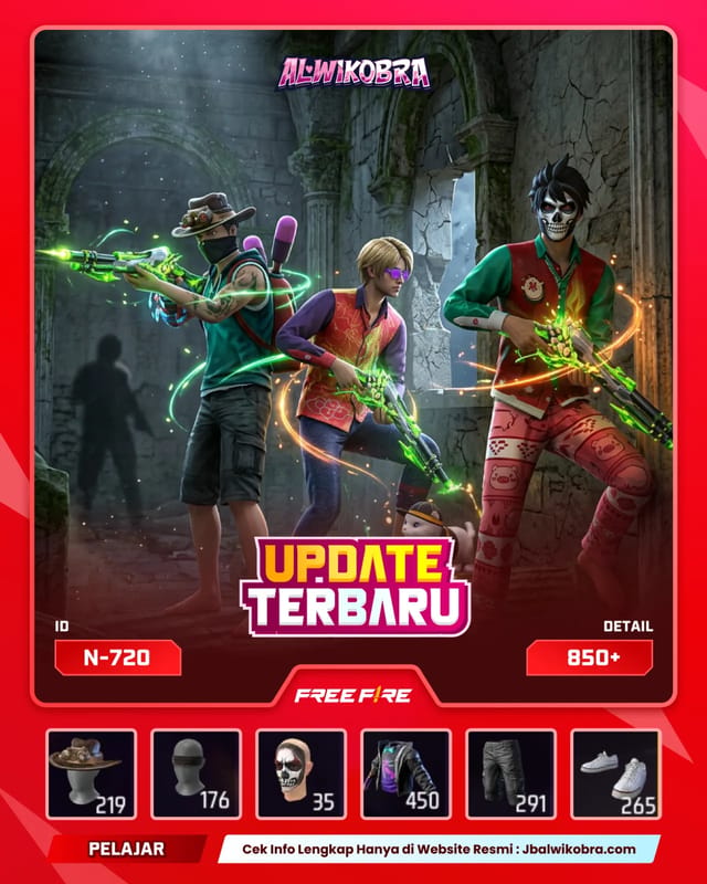 FREE FIRE N720 — Free Fire — Pelajar