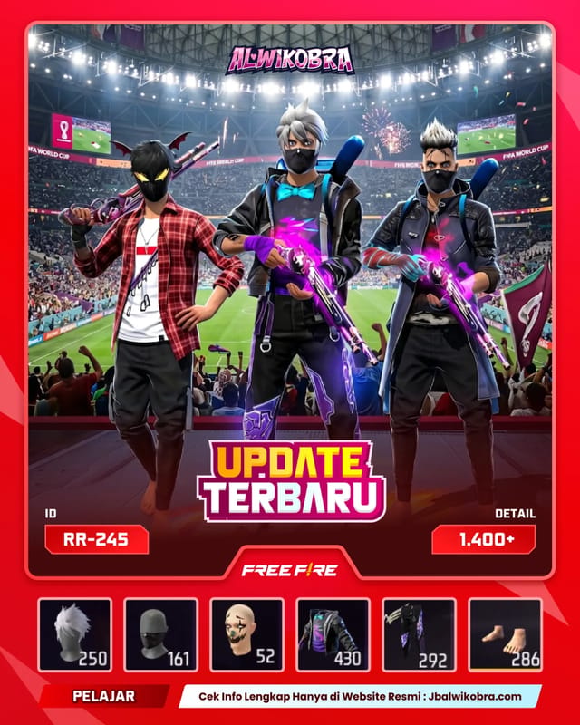 FREE FIRE RR245 — Free Fire — Pelajar