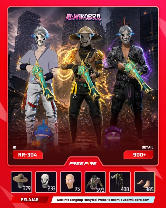FREE FIRE RR304 — Free Fire — Pelajar