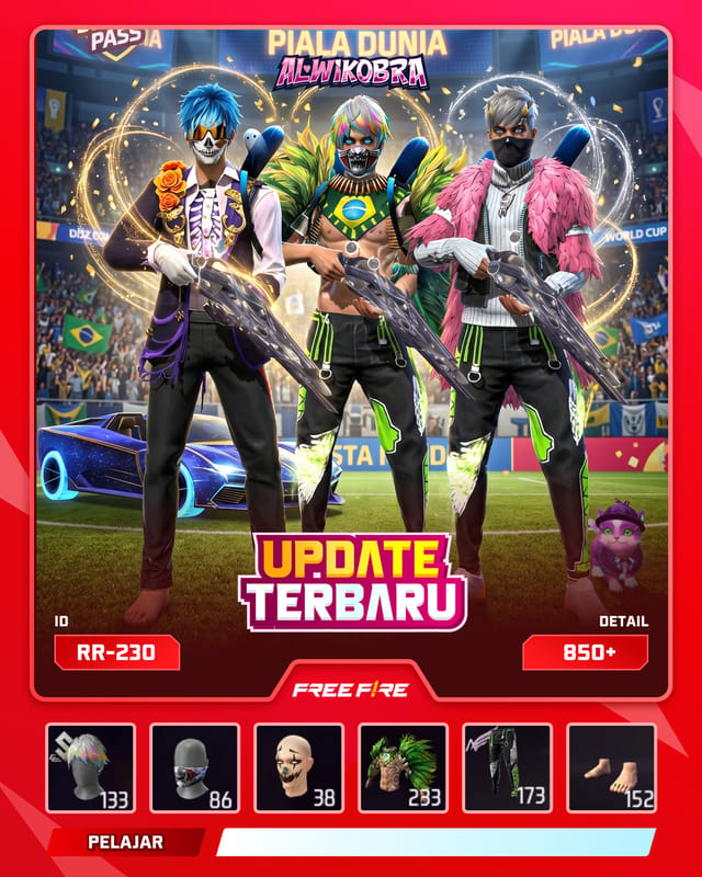 FREE FIRE RR230 — Free Fire — Pelajar