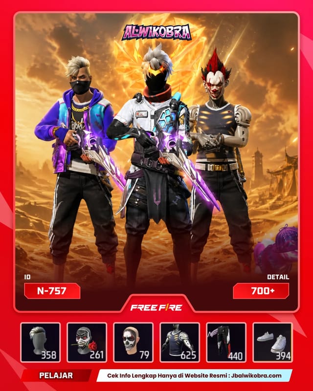 FREE FIRE N757 — Free Fire — Pelajar