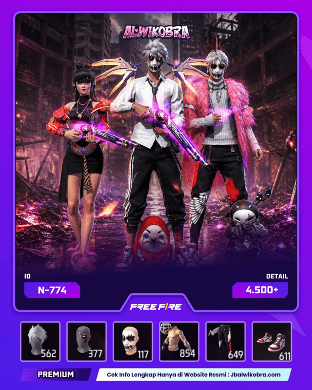 FREE FIRE N774 — Free Fire — Reguler