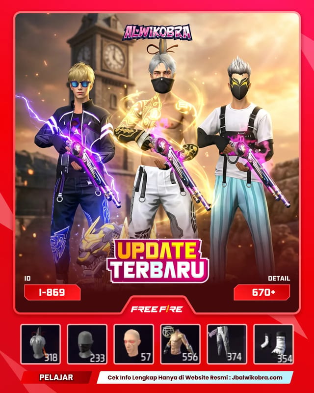 FREE FIRE 869 I