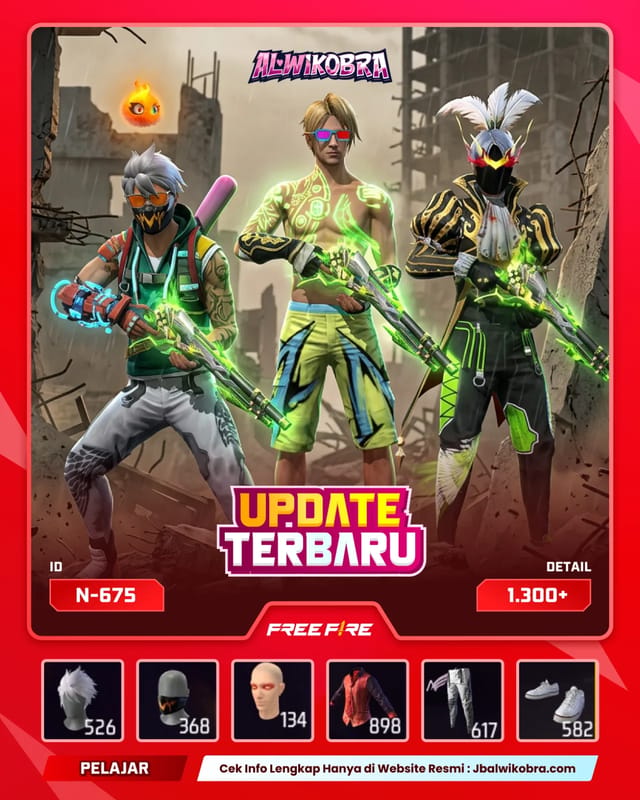 FREE FIRE N675 — Free Fire — Pelajar