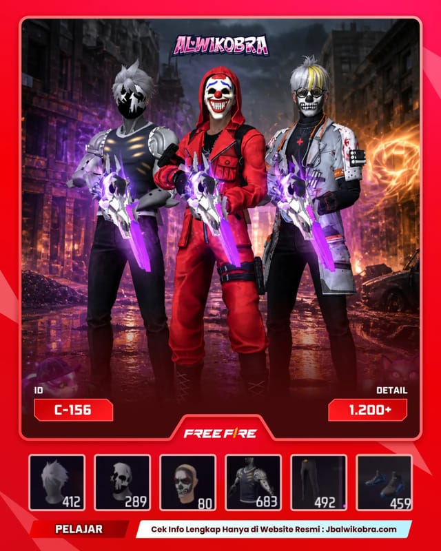 FREE FIRE C156 — Free Fire — Pelajar