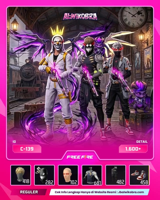 FREE FIRE C139 — Free Fire — Reguler