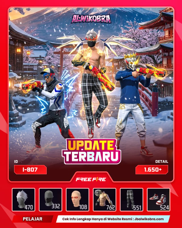 FREE FIRE 807 I