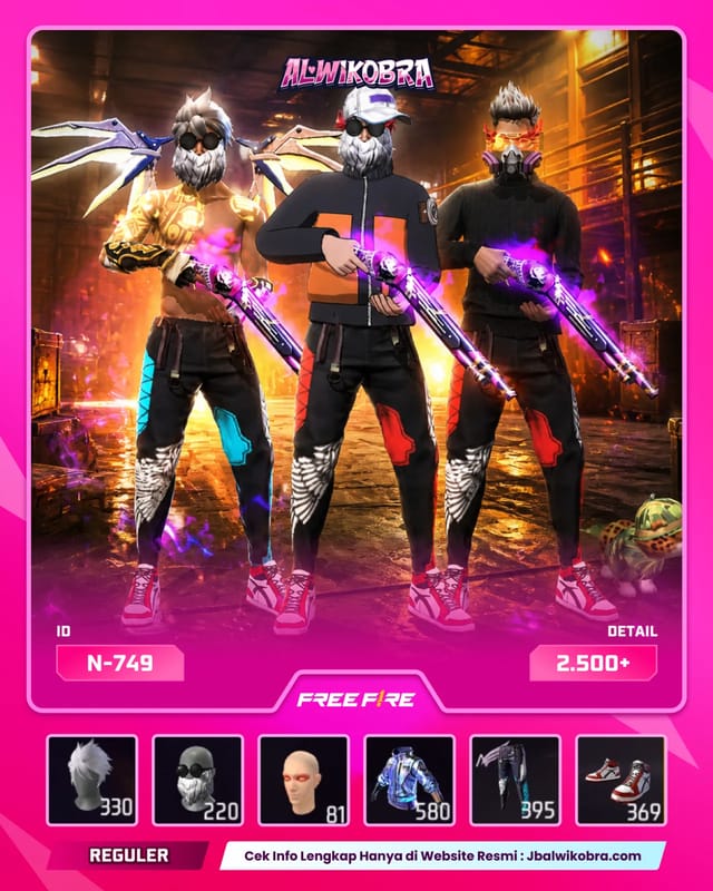 FREE FIRE N749 — Free Fire — Reguler