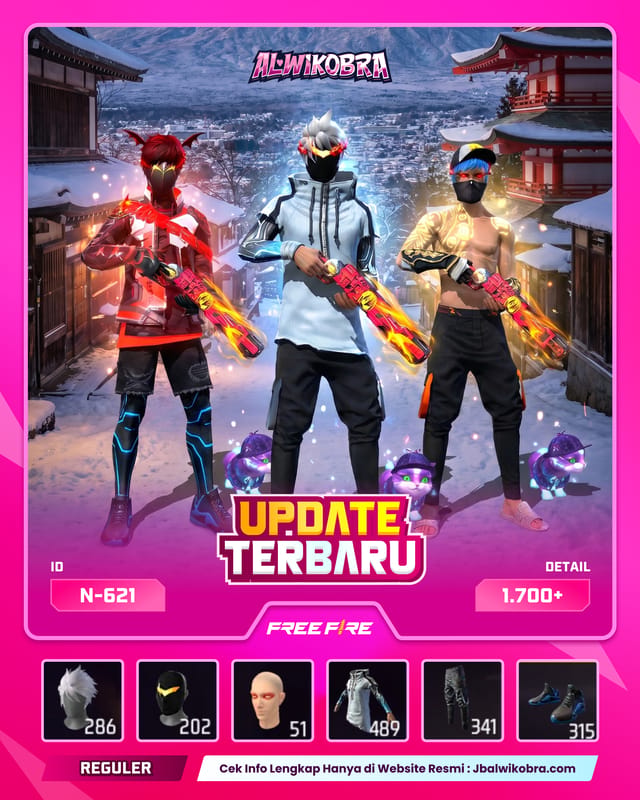 FREE FIRE N621 — Free Fire — Reguler