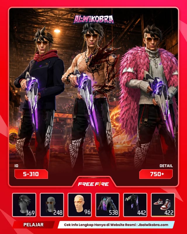 FREE FIRE S310 — Free Fire — Pelajar