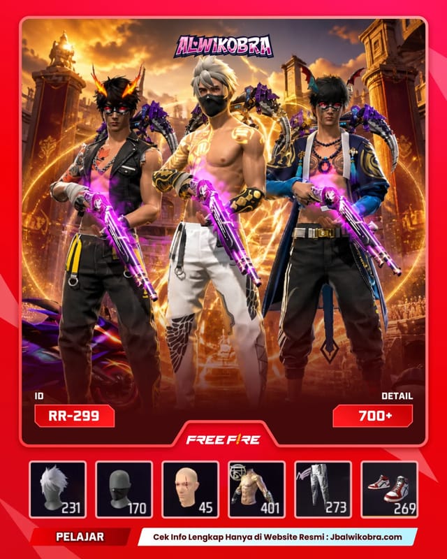 FREE FIRE RR299 — Free Fire — Pelajar