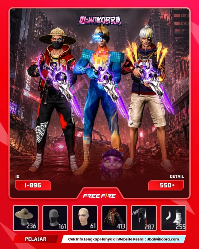 FREE FIRE 896 I — Free Fire — Pelajar