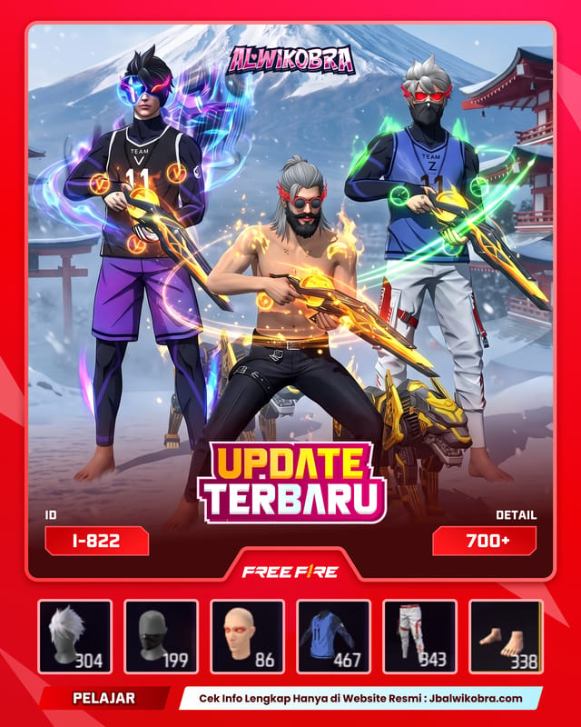 FREE FIRE 822 I