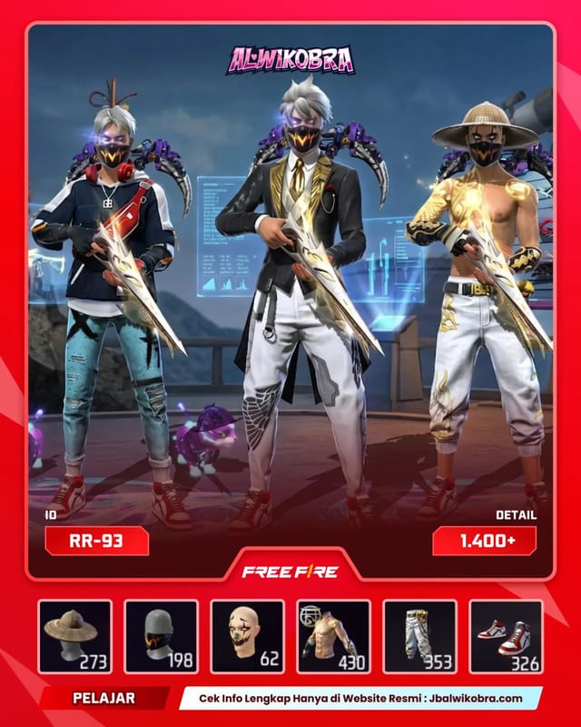 FREE FIRE RR93 — Free Fire — Pelajar