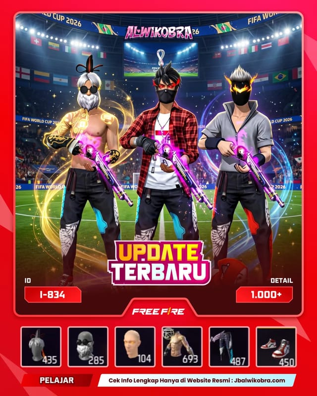 FREE FIRE 834 I