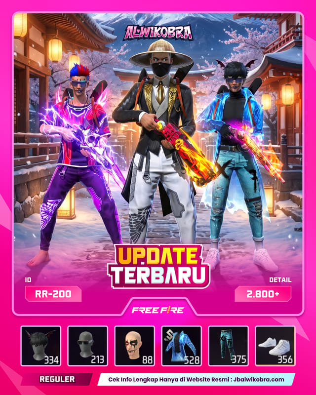 FREE FIRE RR200 — Free Fire — Reguler
