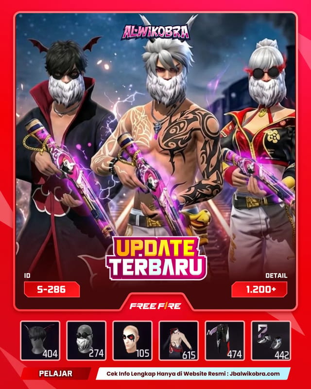 FREE FIRE S286 — Free Fire — Reguler