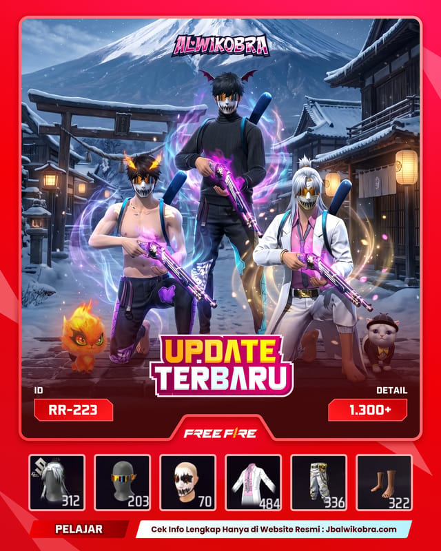 FREE FIRE RR223 — Free Fire — Pelajar