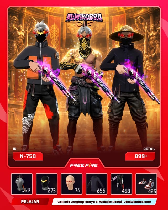 FREE FIRE N750 — Free Fire — Pelajar