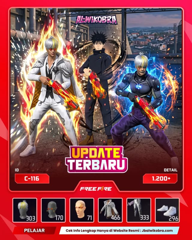 FREE FIRE C116 — Free Fire — Pelajar