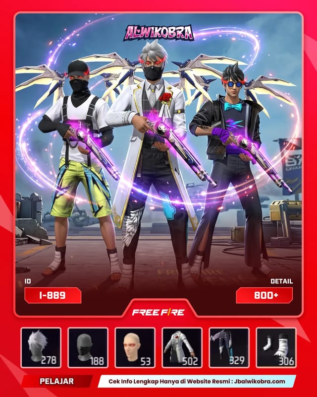 FREE FIRE 889 I — Free Fire — Pelajar