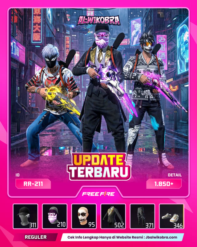 FREE FIRE RR211 — Free Fire — Reguler