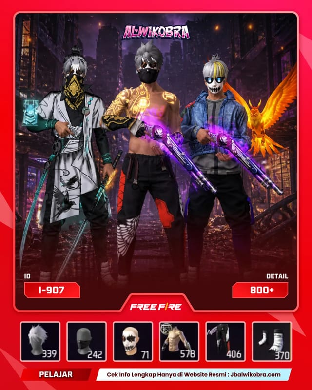 FREE FIRE 907 I — Free Fire — Pelajar