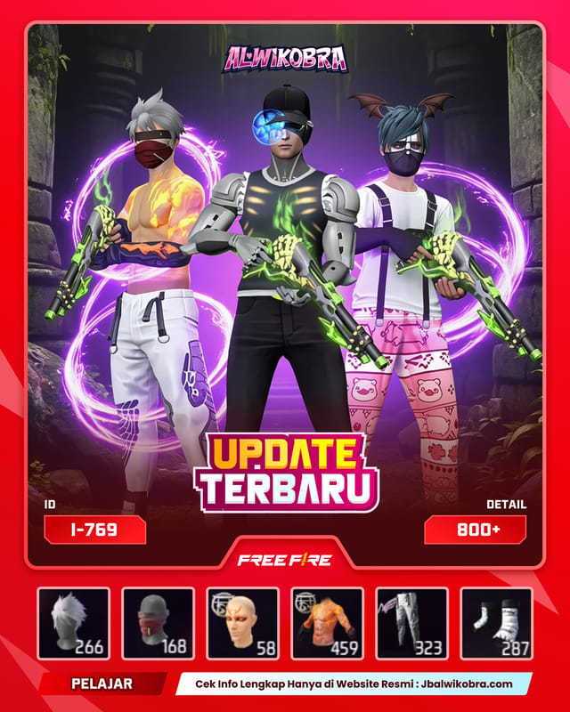 FREE FIRE 769 I
