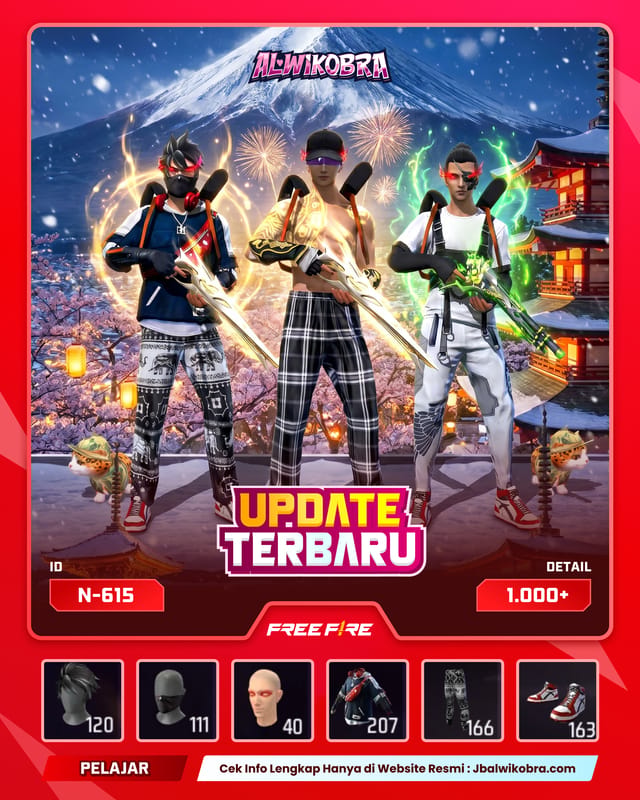 FREE FIRE N615 — Free Fire — Pelajar