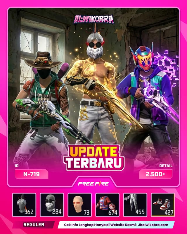 FREE FIRE N719 — Free Fire — Reguler