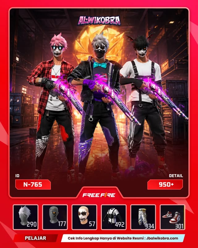 FREE FIRE N765 — Free Fire — Pelajar