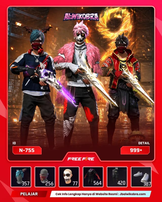 FREE FIRE N755 — Free Fire — Pelajar