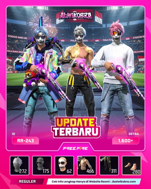 FREE FIRE RR243 — Free Fire — Reguler
