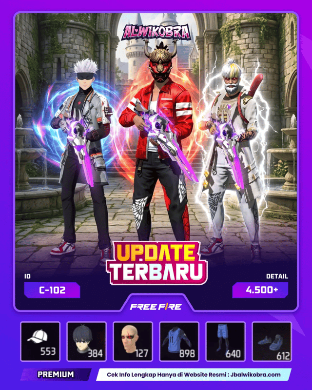 FREE FIRE C102 — Free Fire — Reguler