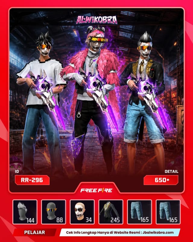 FREE FIRE RR296 — Free Fire — Pelajar