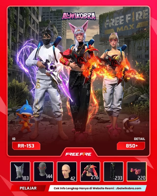 FREE FIRE RR153 — Free Fire — Pelajar