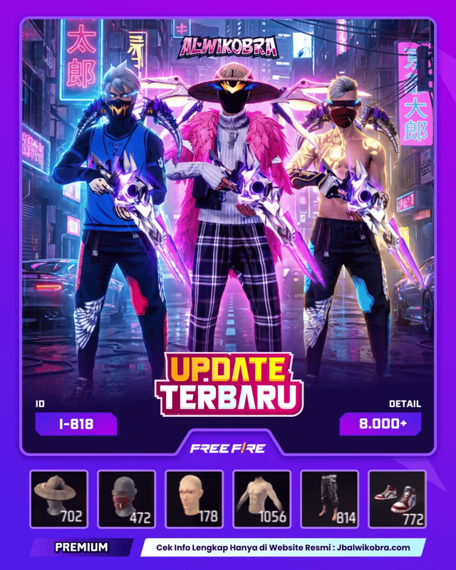 FREE FIRE 818 I