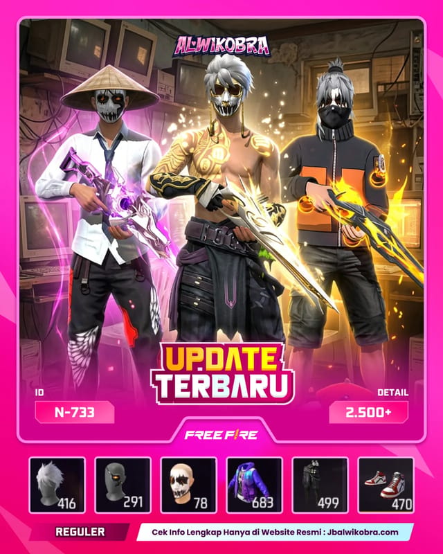 FREE FIRE N733 — Free Fire — Reguler