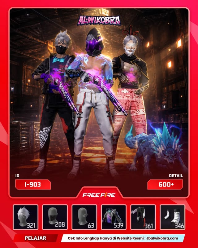 FREE FIRE 903 I — Free Fire — Pelajar