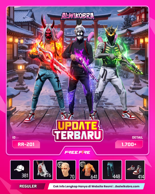 FREE FIRE RR201 — Free Fire — Reguler