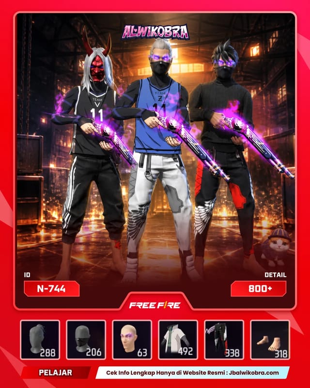 FREE FIRE N744 — Free Fire — Pelajar
